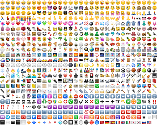 all emojis