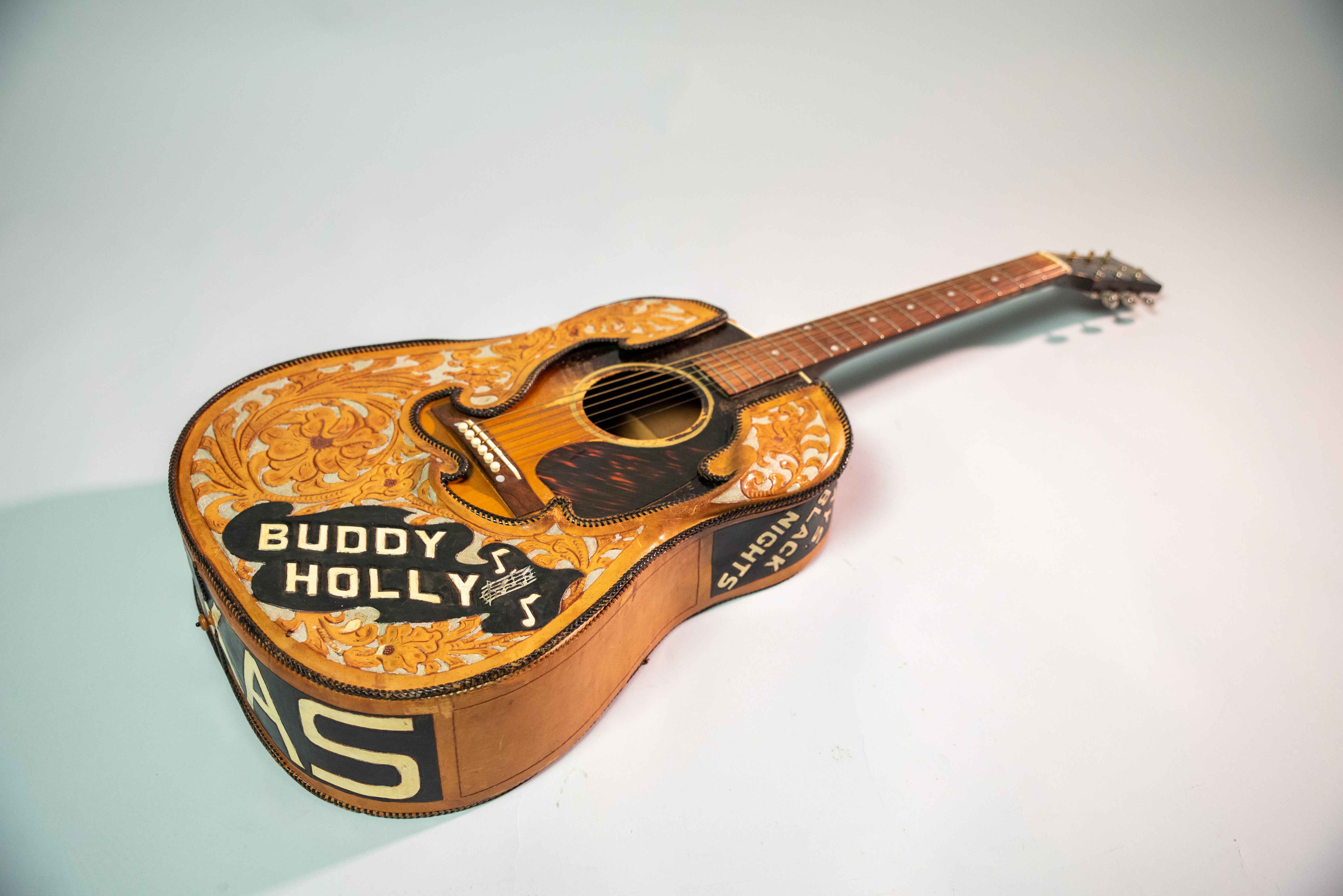 Buddy Holly guitar at MoPOP